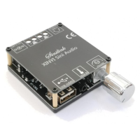 C50L – dual-channel 2x50 Watt Class D Audio Amplifier - support Bluetooth AUX and USB Color Black